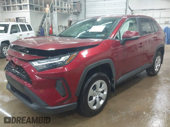 2024 Toyota RAV4 LE with VIN 2T3G1RFV4RW483987, listed as a IAAI auction lot 42516823 with 11,593 mi miles and . Bid and sale history available at DreamBid. Image 2.