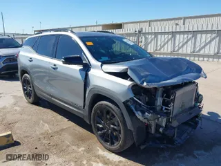 2023 GMC Terrain SLT with VIN 3GKALPEGXPL153576, listed as a IAAI auction lot 41400925 with 31,684 mi miles. Bid and sale history available at carsss.com. Image 1.