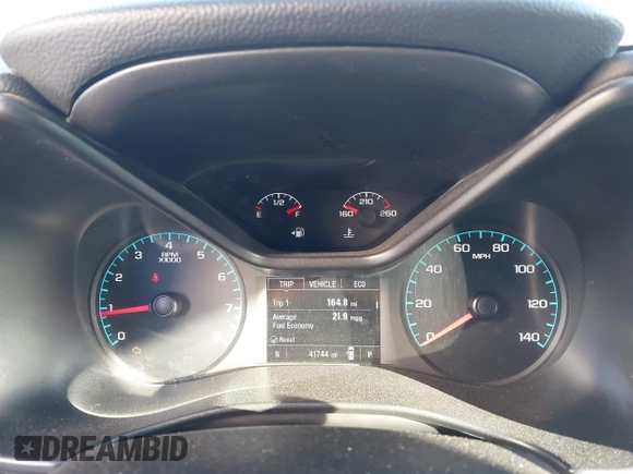 2021 Chevrolet Colorado 2WD LT with VIN 1GCHSCEA3M1241700, listed as a IAAI auction lot 42228085 with 41,744 mi miles and . Bid and sale history available at DreamBid. Image 7.