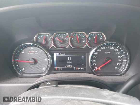 2014 Chevrolet Silverado 1500 LT with VIN 3GCUKREC6EG194197, listed as a IAAI auction lot 41999718 with 206,916 mi miles and . Bid and sale history available at DreamBid. Image 7.
