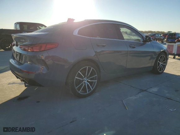 2020 BMW 2 Series 228i xDrive with VIN WBA73AK07L7F93117, listed as a Copart auction lot 80862194 with 76,591 mi miles and Clean Title. Bid and sale history available at carsss.com. Image 3.