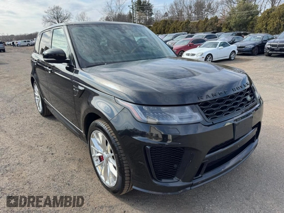 2018 Land Rover Range Rover Sport SVR with VIN SALWZ2SE9JA810039, listed as a Copart auction lot 49401525 with 167,379 mi miles and Clean Title. Bid and sale history available at carsss.com. Image 4.