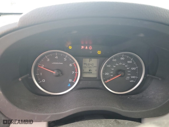 2015 Subaru Forester 2.5i with VIN JF2SJAAC1FH447307, listed as a Copart auction lot 52717955 with 97,997 mi miles and Salvage Title. Bid and sale history available at carsss.com. Image 9.