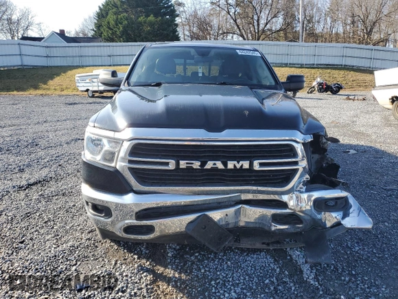 2020 Ram 1500 Big Horn with VIN 1C6SRFBT5LN248106, listed as a Copart auction lot 44242045 with 58,646 mi miles and Salvage Title. Bid and sale history available at carsss.com. Image 5.