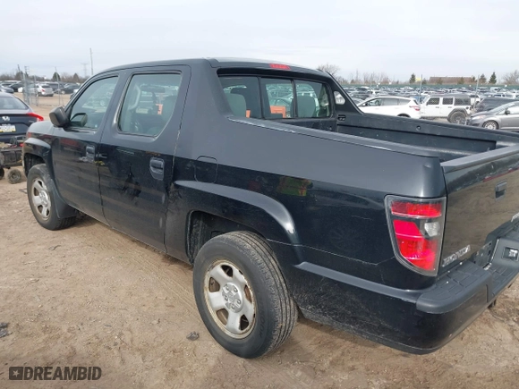 2012 Honda Ridgeline RT with VIN 5FPYK1F26CB460885, listed as a IAAI auction lot 41512443 with 179,624 mi miles. Bid and sale history available at carsss.com. Image 3.