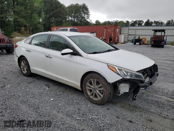 2017 Hyundai Sonata 2.4L with VIN 5NPE24AF3HH523795, listed as a Copart auction lot 51912375 with 90,141 mi miles and Salvage Title. Bid and sale history available at DreamBid. Image 4.