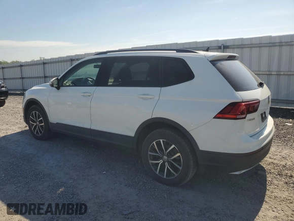 2021 Volkswagen Tiguan S with VIN 3VV1B7AX5MM031994, listed as a Copart auction lot 55471875 with 105,268 mi miles and Clean Title. Bid and sale history available at DreamBid. Image 2.