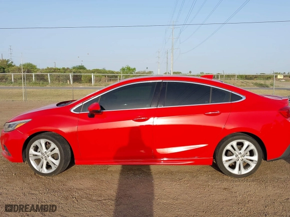2016 Chevrolet Cruze Premier with VIN 1G1BG5SM1G7267952, listed as a IAAI auction lot 41851665 with 88,002 mi miles. Bid and sale history available at carsss.com. Image 14.