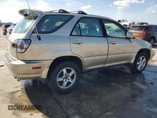 2002 Lexus RX 300 with VIN JTJHF10U620272563, listed as a Copart auction lot 72354434 with 153,330 mi miles and Salvage Title. Bid and sale history available at carsss.com. Image 3.