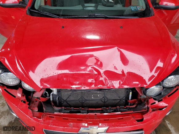 2012 Chevrolet Sonic LT with VIN 1G1JC5SH5C4132155, listed as a Copart auction lot 51213505 with 81,420 mi miles and Salvage Title. Bid and sale history available at carsss.com. Image 11.