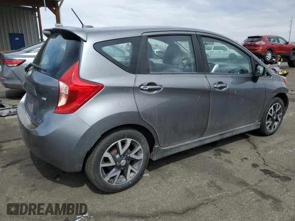 2016 Nissan Note SR with VIN 3N1CE2CP9GL381026, listed as a Copart auction lot 51013745 with 120,879 mi miles and Salvage title. Bid and sale history available at DreamBid. Image 3.