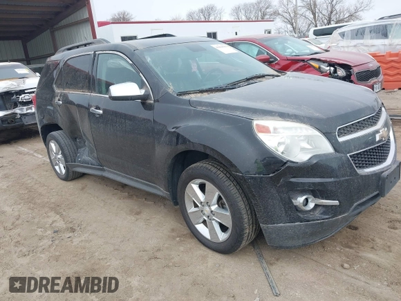 2015 Chevrolet Equinox LT with VIN 2GNALBEK6F6176432, listed as a IAAI auction lot 41864580 with 134,601 mi miles. Bid and sale history available at carsss.com. Image 1.