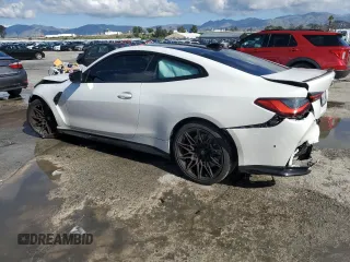 2022 BMW M4 Competition with VIN WBS33AZ0XNCJ89266, listed as a Copart auction lot 42473424 with 12,871 mi miles. Bid and sale history available at carsss.com. Image 2.
