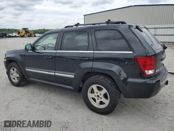 2005 Jeep Grand Cherokee Limited with VIN 1J4HR58N75C629440, listed as a Copart auction lot 58539715 with 146,144 mi miles and Salvage title. Bid and sale history available at DreamBid. Image 2.