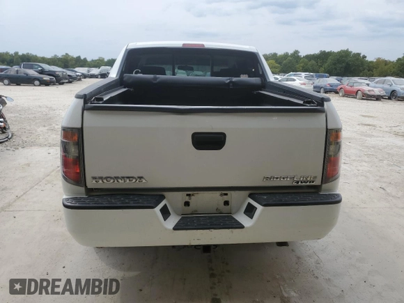 2006 Honda Ridgeline RT with VIN 2HJYK162X6H541679, listed as a Copart auction lot 71257504 with 191,963 mi miles and Salvage Title. Bid and sale history available at carsss.com. Image 6.