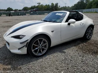 2023 Mazda MX-5 Miata RF Grand Touring with VIN JM1NDAM7XP0562134, listed as a Copart auction lot 66662544 with 6,126 mi miles and Salvage Title. Bid and sale history available at carsss.com. Image 1.