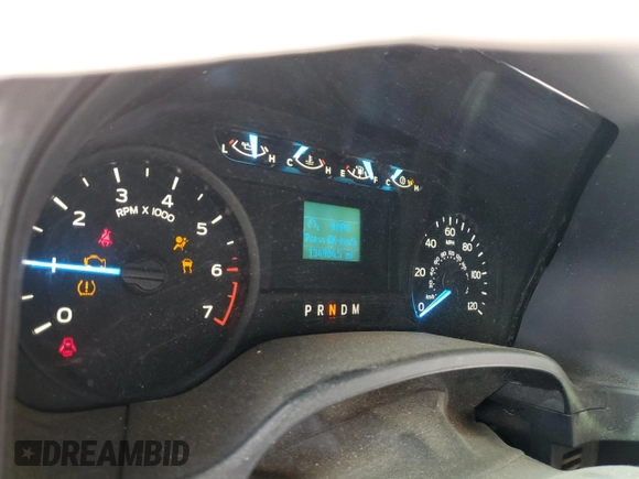 2018 Ford F-150 XL with VIN 1FTEW1E59JFE10695, listed as a Copart auction lot 60171325 with 134,904 mi miles and Salvage title. Bid and sale history available at DreamBid. Image 9.