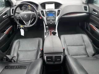 2017 Acura TLX w/Technology Pkg with VIN 19UUB1F5XHA001068, listed as a Copart auction lot 48588985 with 60,850 mi miles and Salvage Title. Bid and sale history available at carsss.com. Image 8.