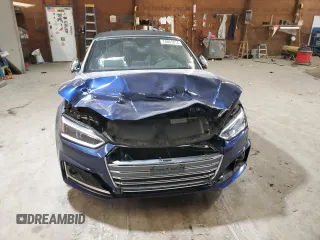 2018 Audi S5 Prestige z VIN WAU24GF58JN005912, wystawiony jako Copart lot #78801814 z przebiegiem Nie podano mil oraz Szkoda całkowita • Salvage title. Historia ofert i sprzedaży dostępna na DreamBid. Obrazek 5.