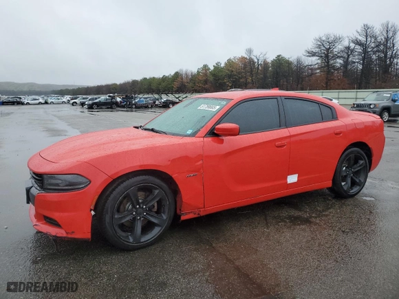 2018 Dodge Charger R/T with VIN 2C3CDXCT8JH238129, listed as a Copart auction lot 51759665 with 75,042 mi miles and Salvage Title. Bid and sale history available at carsss.com. Image 1.