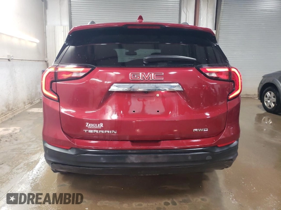 2020 GMC Terrain SLE with VIN 3GKALTEV7LL122237, listed as a Copart auction lot 51636345 with 69,441 mi miles and Clean Title. Bid and sale history available at DreamBid. Image 6.