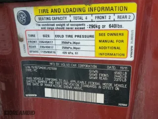 2012 Volvo C70 T5 with VIN YV1672MC8CJ127688, listed as a Copart auction lot 69642354 with 0 mi miles and Clean Title. Bid and sale history available at carsss.com. Image 12.