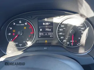 2019 Audi A3 Sedan Premium with VIN WAUBEGFFXK1019177, listed as a IAAI auction lot 41556134 with 98,741 mi miles. Bid and sale history available at carsss.com. Image 7.