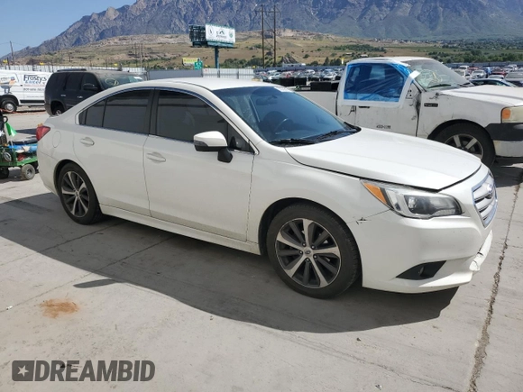 2015 Subaru Legacy Limited with VIN 4S3BNAJ67F3068502, listed as a Copart auction lot 56353315 with 124,893 mi miles and Salvage title. Bid and sale history available at DreamBid. Image 4.