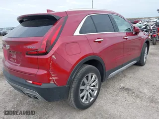 2020 Cadillac XT4 FWD Premium Luxury with VIN 1GYFZCR48LF077119, listed as a IAAI auction lot 40893918 with 1 mi miles. Bid and sale history available at carsss.com. Image 4.