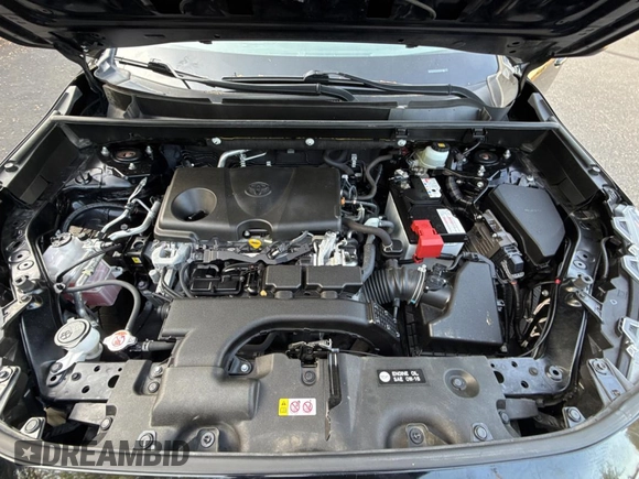 2019 Toyota RAV4 LE with VIN JTMF1RFV4KD030550, listed as a Copart auction lot 55537415 with 92,319 mi miles and Clean Title. Bid and sale history available at DreamBid. Image 7.
