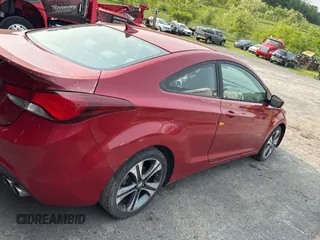 2014 Hyundai Elantra z VIN KMHDH6AH9EU028683, wystawiony jako Copart lot #59786275 z przebiegiem 89 876 mil mil oraz Czysty tytuł • Clean title. Historia ofert i sprzedaży dostępna na DreamBid. Obrazek 4.