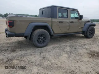 2020 Jeep Gladiator Sport S z VIN 1C6HJTAG6LL160925, wystawiony jako Copart lot #56888555 z przebiegiem 64 017 mil mil oraz Szkoda całkowita • Salvage title. Historia ofert i sprzedaży dostępna na DreamBid. Obrazek 3.