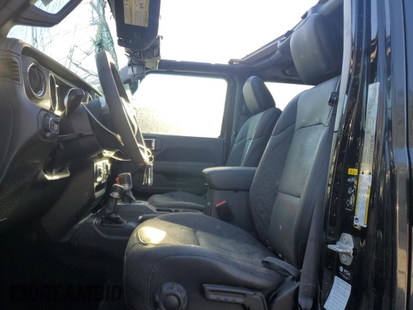 2023 Jeep Gladiator High Altitude with VIN 1C6HJTFG8PL528455, listed as a Copart auction lot 47110935 with 22,568 mi miles and Non repairable. Bid and sale history available at DreamBid. Image 7.