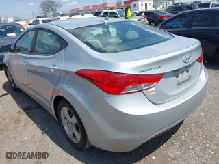 2013 Hyundai Elantra GLS with VIN 5NPDH4AE1DH419091, listed as a IAAI auction lot 42018882 with 170,960 mi miles. Bid and sale history available at carsss.com. Image 3.