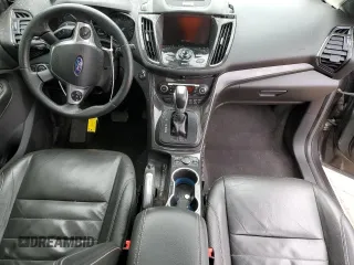 2015 Ford Escape Titanium with VIN 1FMCU9J98FUC46195, listed as a Copart auction lot 47733665 with 0 mi miles and Salvage Title. Bid and sale history available at carsss.com. Image 8.
