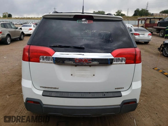 2012 GMC Terrain SLT-1 with VIN 2GKFLVEKXC6242660, listed as a Copart auction lot 75205044 with Not provided miles and Salvage title. Bid and sale history available at DreamBid. Image 6.