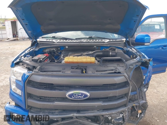 2015 Ford F-150 XLT with VIN 1FTFX1EG8FFA71891, listed as a IAAI auction lot 41818462 with 97,757 mi miles. Bid and sale history available at carsss.com. Image 10.