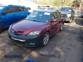 2008 Mazda Mazda3 s Sport with VIN JM1BK343781176056, listed as a IAAI auction lot 41998883 with 246,470 mi miles. Bid and sale history available at carsss.com. Image 2.