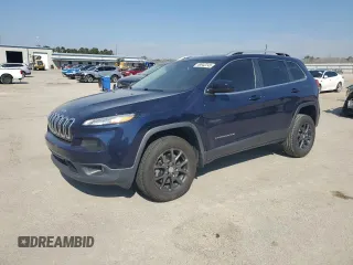 2016 Jeep Cherokee Latitude z VIN 1C4PJMCB0GW242455, wystawiony jako Copart lot #46942245 z przebiegiem 94 453 mil mil oraz Szkoda całkowita • Salvage title. Historia ofert i sprzedaży dostępna na DreamBid. Obrazek 1.
