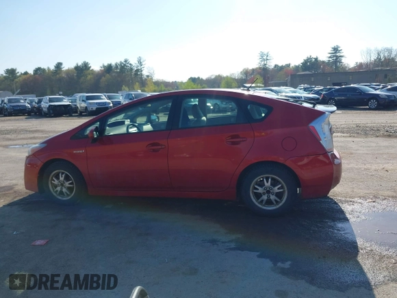 2011 Toyota Prius I with VIN JTDKN3DU6B1457157, listed as a IAAI auction lot 42175801 with 237,365 mi miles. Bid and sale history available at carsss.com. Image 14.
