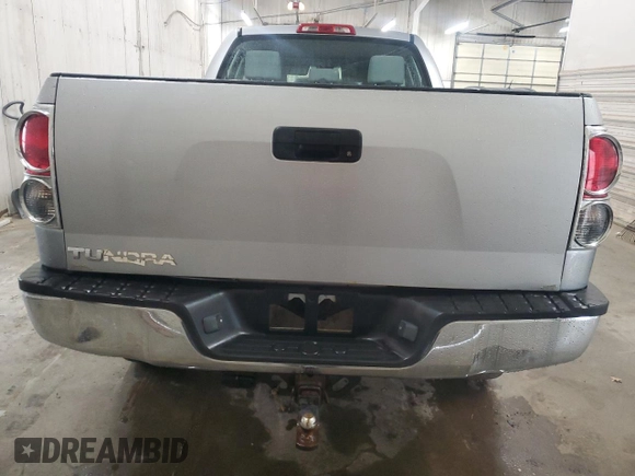 2007 Toyota Tundra SR5 with VIN 5TBBT54197S451993, listed as a Copart auction lot 57887565 with 284,398 mi miles and Salvage title. Bid and sale history available at DreamBid. Image 6.