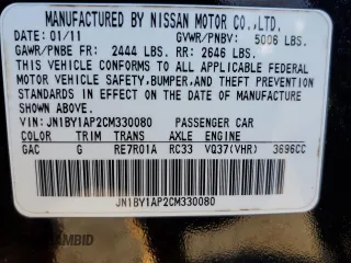 2012 Infiniti M37 with VIN JN1BY1AP2CM330080, listed as a Copart auction lot 82846994 with 0 mi miles and Salvage Title. Bid and sale history available at carsss.com. Image 13.