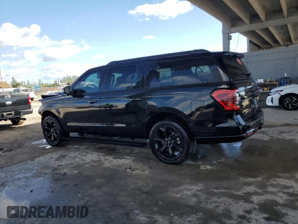 2024 Ford Expedition Max Limited z VIN 1FMJK2A80REA22008, wystawiony jako Copart lot #77822164 z przebiegiem 6 264 mil mil oraz Nie do naprawy • Non repairable. Historia ofert i sprzedaży dostępna na DreamBid. Obrazek 2.
