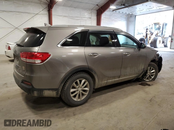 2016 Kia Sorento LX with VIN 5XYPGDA37GG061778, listed as a Copart auction lot 50343905 with 97,315 mi miles and Non Repairable. Bid and sale history available at carsss.com. Image 3.