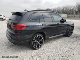 2020 BMW X3 M Competition with VIN 5YMTS0C00L9B84014, listed as a Copart auction lot 45115844 with 45,311 mi miles. Bid and sale history available at carsss.com. Image 3.