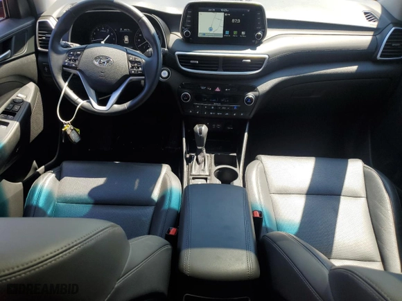 2021 Hyundai Tucson Sport with VIN KM8J3CALXMU378214, listed as a Copart auction lot 60481144 with 26,911 mi miles and Salvage Title. Bid and sale history available at carsss.com. Image 8.