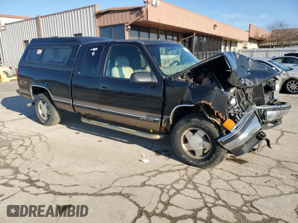 1998 Chevrolet Silverado 1500 with VIN 2GCEK19R1W1183316, listed as a Copart auction lot 49332835 with Not Provided miles and Clean Title. Bid and sale history available at DreamBid. Image 4.