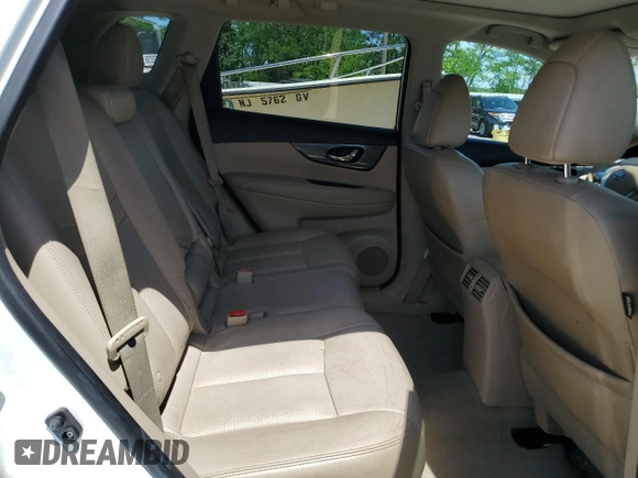 2015 Nissan Rogue SL z VIN 5N1AT2MVXFC790701, wystawiony jako Copart lot #57728525 z przebiegiem 97 522 mil mil oraz Szkoda całkowita • Salvage title. Historia ofert i sprzedaży dostępna na DreamBid. Obrazek 11.