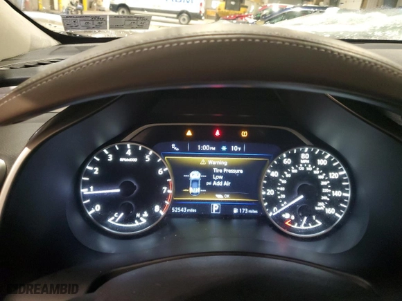 2015 Nissan Murano S with VIN 5N1AZ2MHXFN233607, listed as a Copart auction lot 89318475 with 52,543 mi miles and Salvage Title. Bid and sale history available at carsss.com. Image 9.