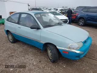 1997 Ford Aspire with VIN KNJLT05H5V6219198, listed as a IAAI auction lot 41806419 with 158,535 mi miles and . Bid and sale history available at DreamBid. Image 1.